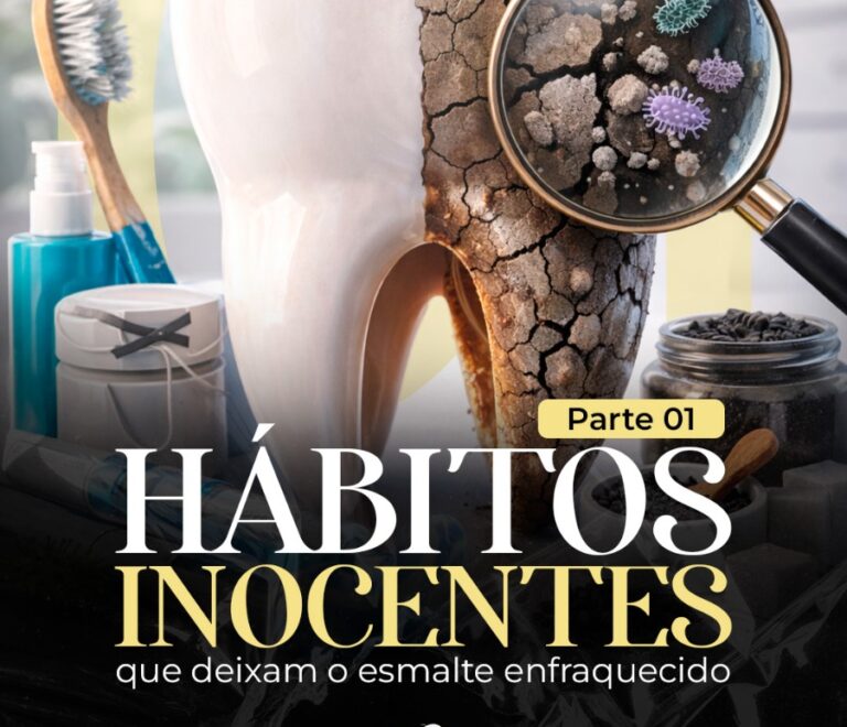 Hábitos inocentes que deixam o esmalte enfraquecido: você pode estar fazendo isso sem perceber 😬🦷