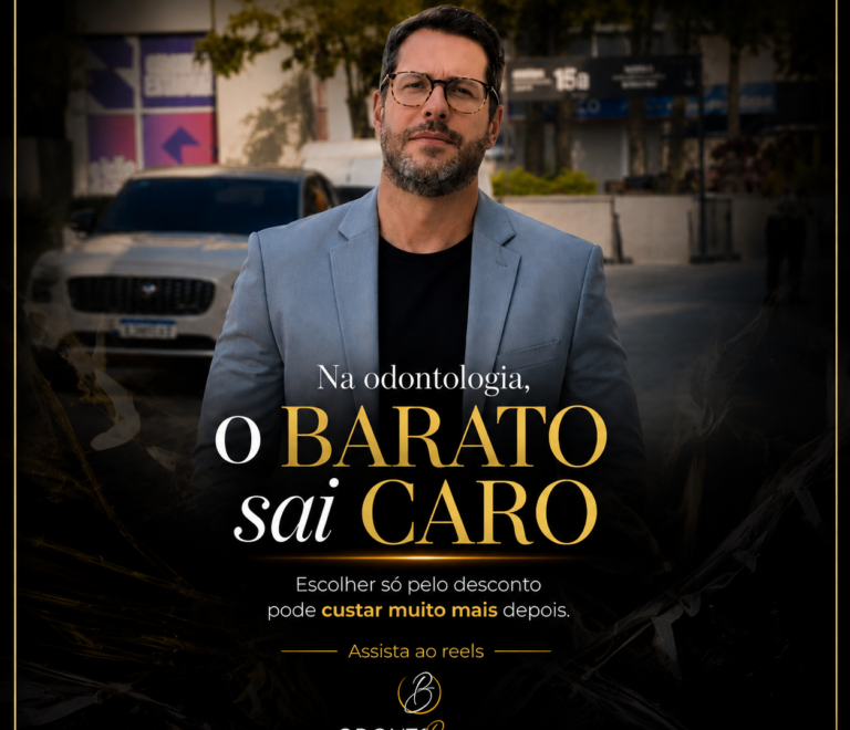 Na Odontologia, o Barato Sai Caro: Entenda Por Que Escolher Apenas Pelo Preço Pode Custar Muito Mais 💰🦷