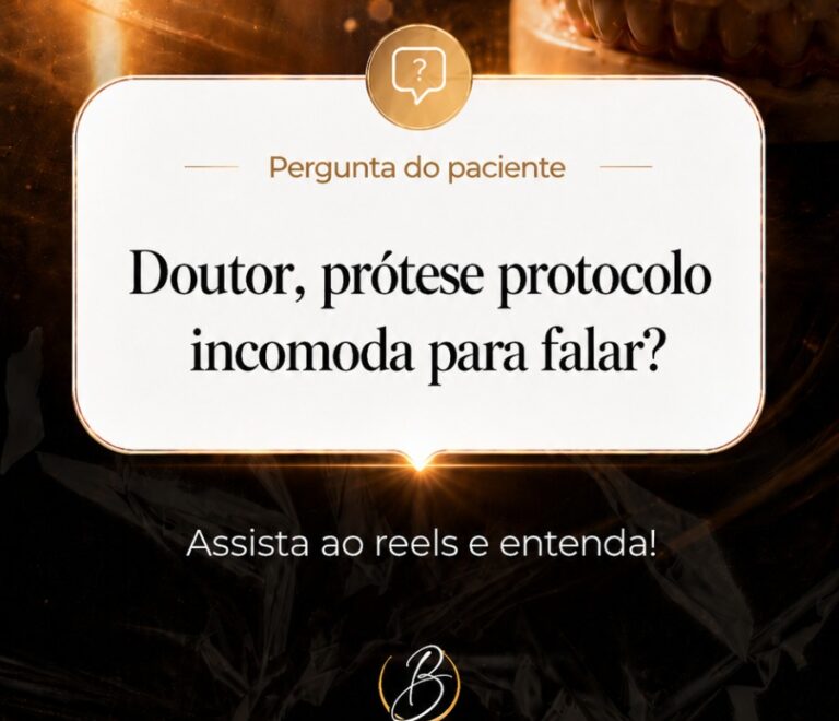 Prótese Protocolo Incomoda Para Falar? Entenda o Que Esperar Após o Tratamento 🦷🗣️